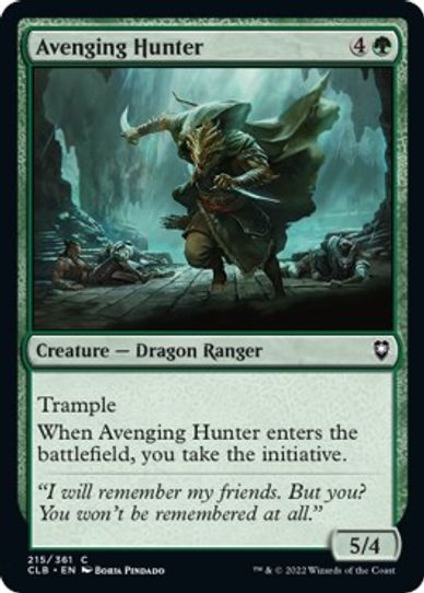 Avenging Hunter (215) [Commander Legends: Battle for Baldur's Gate]