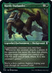 Hardy Outlander (Foil Etched) (517) [Commander Legends: Battle for Baldur's Gate]