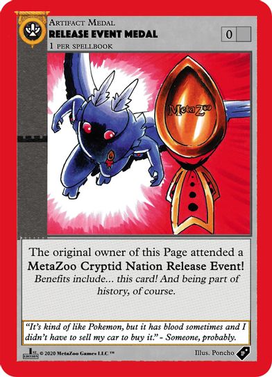 Release Event Medal (Kickstarter) [Medals]
