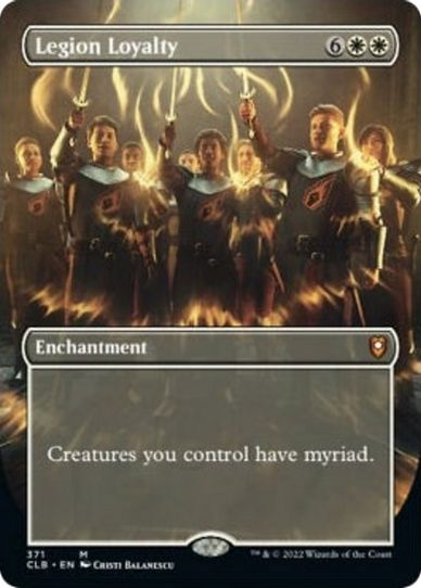 Legion Loyalty (Borderless) (371) [Commander Legends: Battle for Baldur's Gate]