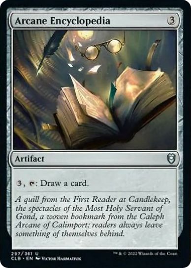 Arcane Encyclopedia (297) [Commander Legends: Battle for Baldur's Gate]