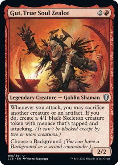 Gut, True Soul Zealot (180) [Commander Legends: Battle for Baldur's Gate]