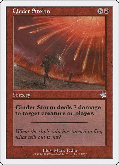 Cinder Storm (93) [Starter 1999]