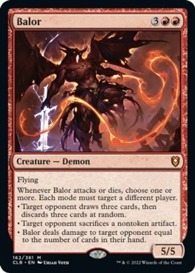 Balor (162) [Commander Legends: Battle for Baldur's Gate]