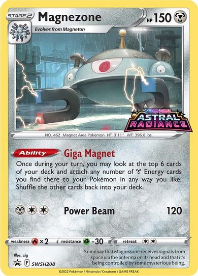 Magnezone SWSH208 (SWSH208) [SWSH: Sword & Shield Promo Cards]
