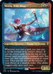 Neera, Wild Mage (Foil Etched) (545) [Commander Legends: Battle for Baldur's Gate]