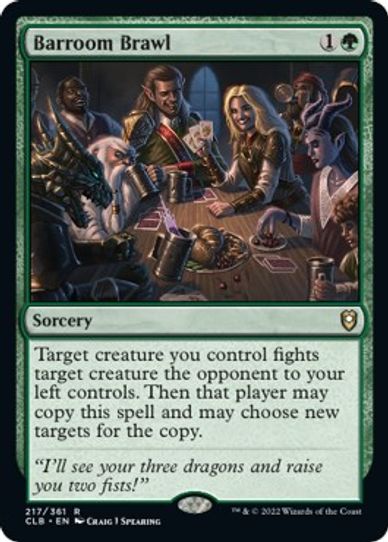 Barroom Brawl (217) [Commander Legends: Battle for Baldur's Gate]