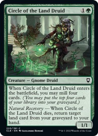 Circle of the Land Druid (220) [Commander Legends: Battle for Baldur's Gate]