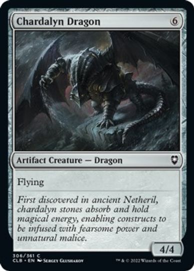 Chardalyn Dragon (306) [Commander Legends: Battle for Baldur's Gate]