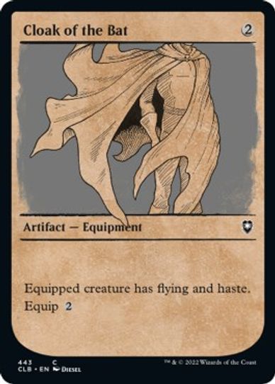Cloak of the Bat (Showcase) (443) [Commander Legends: Battle for Baldur's Gate]