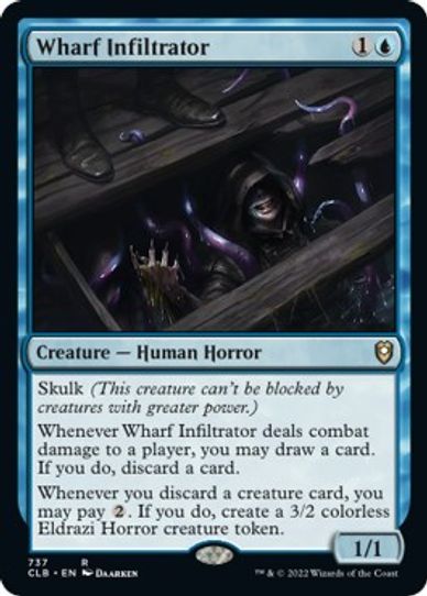 Wharf Infiltrator (737) [Commander Legends: Battle for Baldur's Gate]