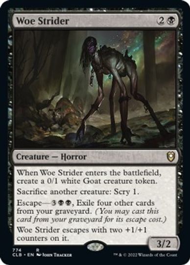Woe Strider (774) [Commander Legends: Battle for Baldur's Gate]