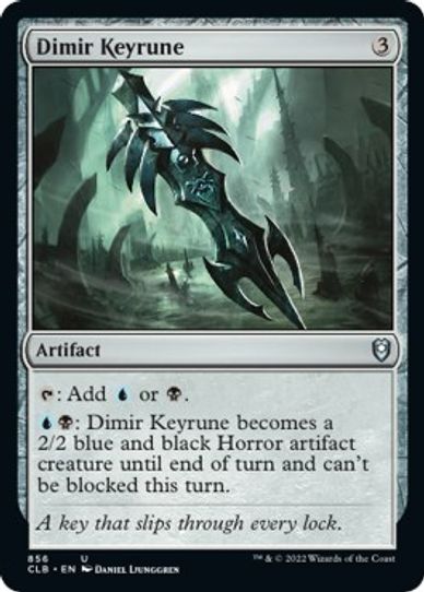 Dimir Keyrune (856) [Commander Legends: Battle for Baldur's Gate]