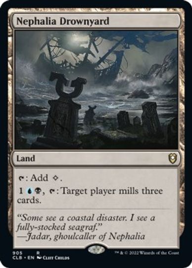 Nephalia Drownyard (905) [Commander Legends: Battle for Baldur's Gate]