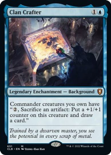 Clan Crafter (651) [Commander Legends: Battle for Baldur's Gate]