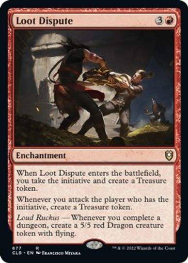 Loot Dispute (677) [Commander Legends: Battle for Baldur's Gate]