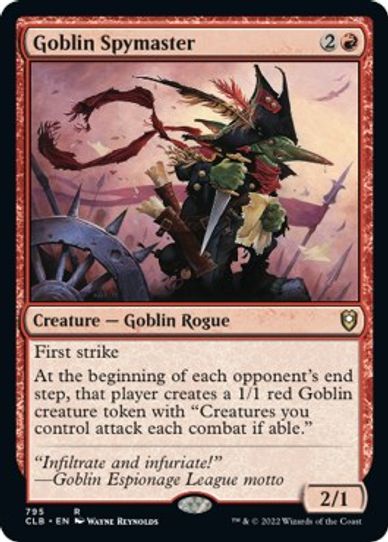 Goblin Spymaster (795) [Commander Legends: Battle for Baldur's Gate]