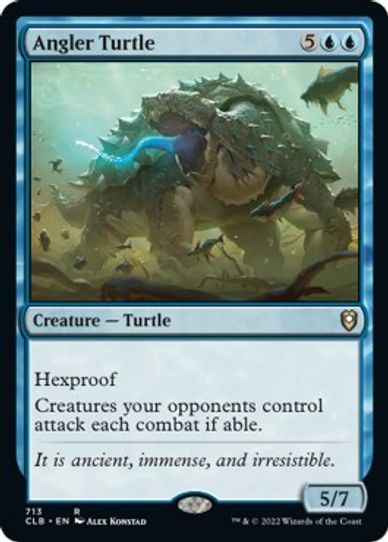 Angler Turtle (713) [Commander Legends: Battle for Baldur's Gate]
