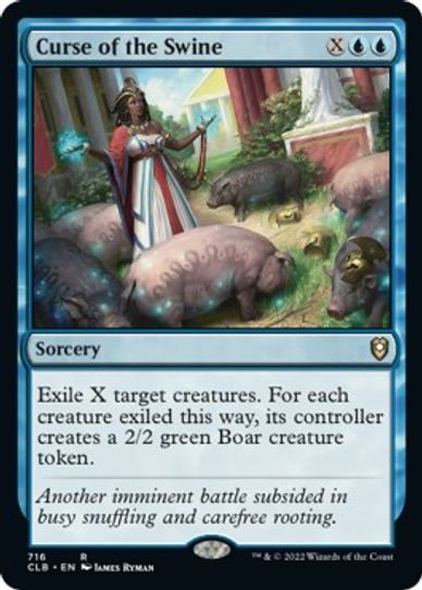 Curse of the Swine (716) [Commander Legends: Battle for Baldur's Gate]