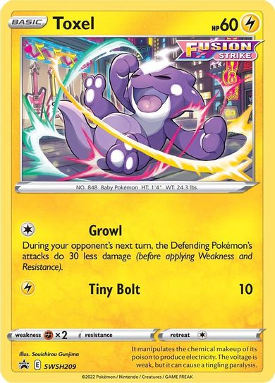 Toxel SWSH209 (SWSH209) [SWSH: Sword & Shield Promo Cards]