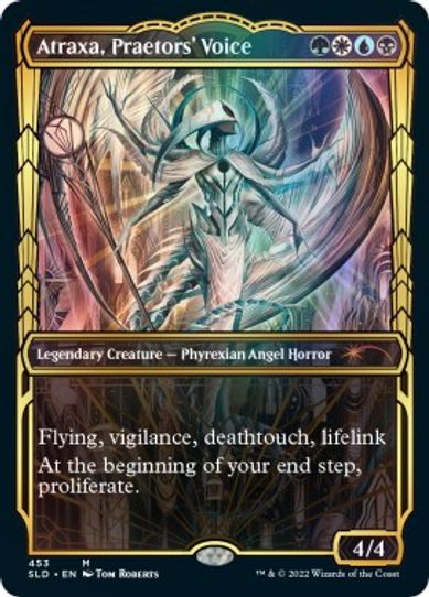 Atraxa, Praetors' Voice (Gilded Foil) (453) [Secret Lair Drop Series]