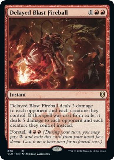 Delayed Blast Fireball (676) [Commander Legends: Battle for Baldur's Gate]