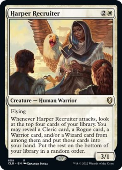 Harper Recruiter (659) [Commander Legends: Battle for Baldur's Gate]