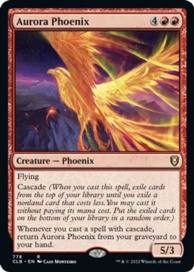 Aurora Phoenix (778) [Commander Legends: Battle for Baldur's Gate]