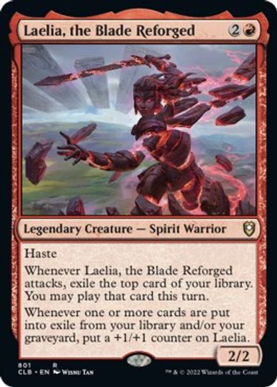 Laelia, the Blade Reforged (801) [Commander Legends: Battle for Baldur's Gate]
