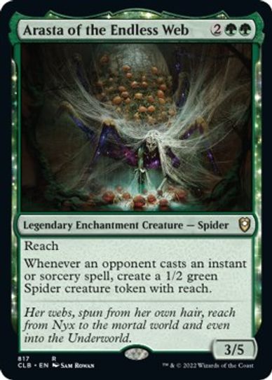 Arasta of the Endless Web (817) [Commander Legends: Battle for Baldur's Gate]