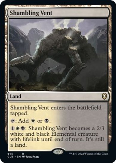 Shambling Vent (914) [Commander Legends: Battle for Baldur's Gate]