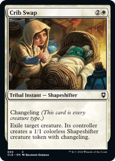 Crib Swap (690) [Commander Legends: Battle for Baldur's Gate]