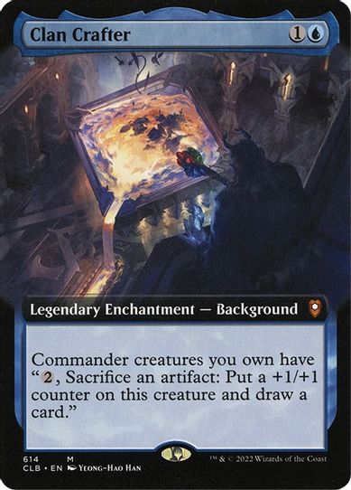 Clan Crafter (Extended Art) (614) [Commander Legends: Battle for Baldur's Gate]