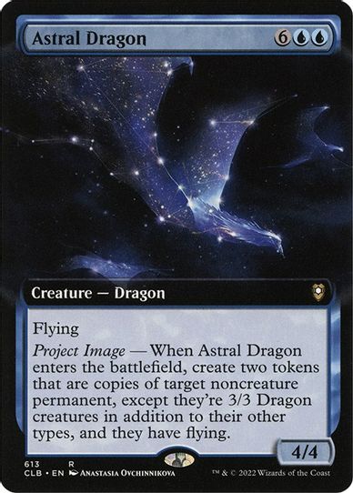 Astral Dragon (Extended Art) (613) [Commander Legends: Battle for Baldur's Gate]