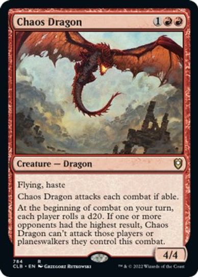 Chaos Dragon (784) [Commander Legends: Battle for Baldur's Gate]