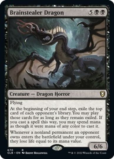 Brainstealer Dragon (670) [Commander Legends: Battle for Baldur's Gate]