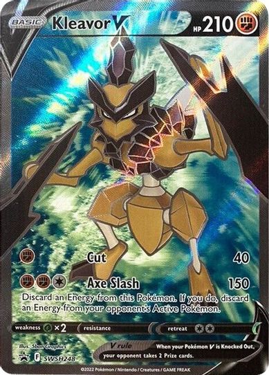 Kleavor V (Full Art) SWSH248 (SWSH248) [SWSH: Sword & Shield Promo Cards]