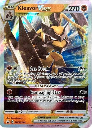 Kleavor VSTAR SWSH249 (SWSH249) [SWSH: Sword & Shield Promo Cards]
