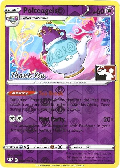 Polteageist (Thank You Promo) (083/189) [Miscellaneous Cards & Products]