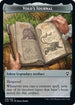 Volo's Journal Token (18) [Commander Legends: Battle for Baldur's Gate]