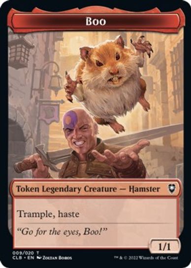 Boo Token (9) [Commander Legends: Battle for Baldur's Gate]