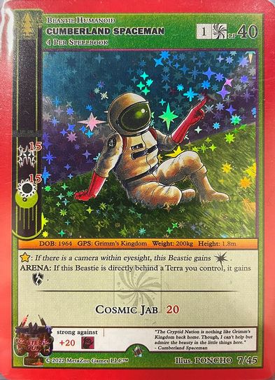 Cumberland Spaceman (7/45) [Caster's Cup Promo Cards]