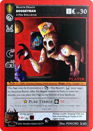 Boogeyman (Player Stamped) (3/45) [Caster's Cup Promo Cards]