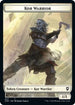 Kor WarriorWizard Double-sided Token [Commander Legends: Battle for Baldur's Gate]