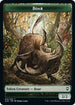 Boar // Ogre Double-sided Token [Commander Legends: Battle for Baldur's Gate]