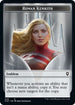 Emblem - Rowan Kenrith // Copy Double-sided Token [Commander Legends: Battle for Baldur's Gate]