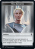 Emblem - Will KenrithCopy Double-sided Token [Commander Legends: Battle for Baldur's Gate]