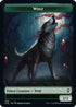 Wolf // Insect Double-sided Token [Commander Legends: Battle for Baldur's Gate]