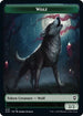 Wolf // Insect Double-sided Token [Commander Legends: Battle for Baldur's Gate]