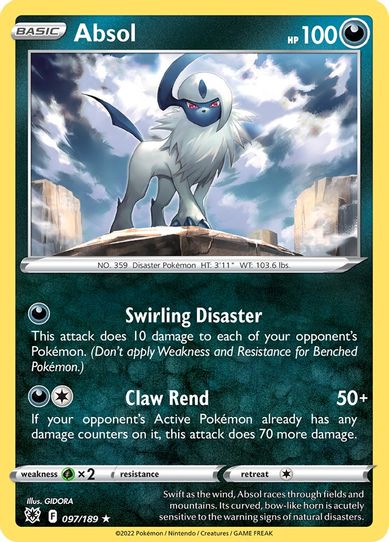 Absol 097/189 [Deck Exclusives]